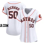 J.R. Richard Women's Houston Astros White Limited Home Jersey