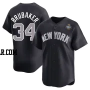 JT Brubaker Youth New York Yankees Navy Limited Alternate 2024 World Series Jersey