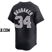 JT Brubaker Youth New York Yankees Navy Limited Alternate 2024 World Series Jersey