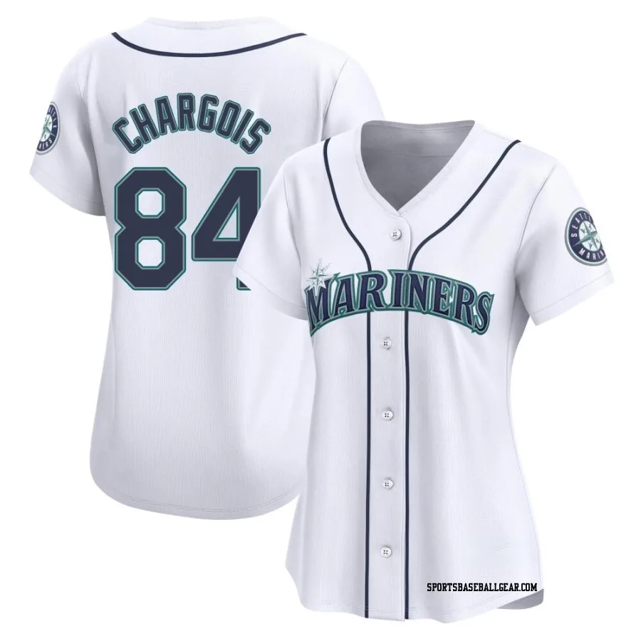 JT Chargois Women's Seattle Mariners White Limited Home Jersey