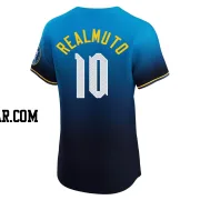 J.T. Realmuto Men's Philadelphia Phillies Blue Elite 2024 City Connect Jersey