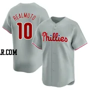 J.T. Realmuto Men's Philadelphia Phillies Gray Limited Away Jersey