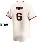 J.t. Snow Men's San Francisco Giants Cream Elite Home Jersey