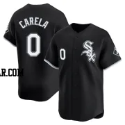 Juan Carela Youth Chicago White Sox Black Limited Alternate Jersey