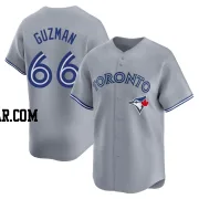 Juan Guzman Men's Toronto Blue Jays Gray Limited Away Jersey