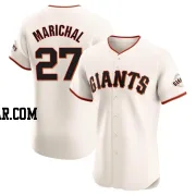 Juan Marichal Men's San Francisco Giants Cream Elite Home Jersey