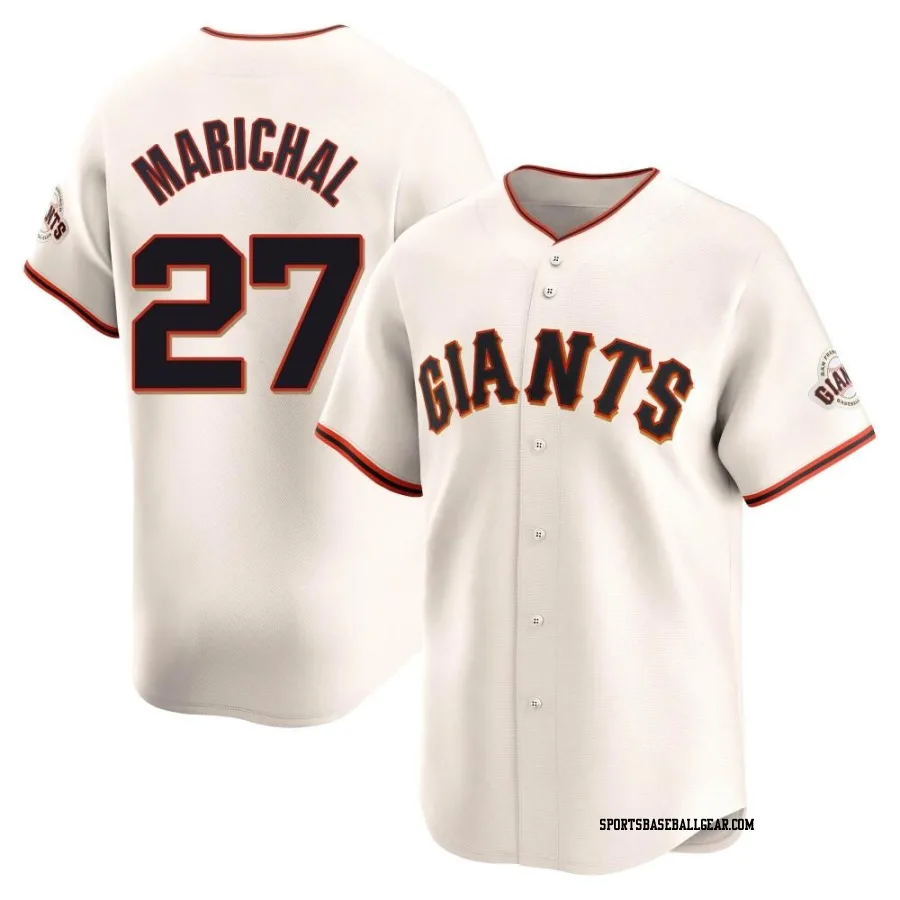 Juan Marichal Men's San Francisco Giants Cream Limited Home Jersey