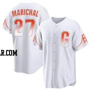 Juan Marichal Men's San Francisco Giants White Replica 2021 City Connect Jersey