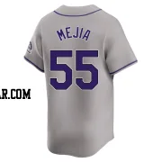 Juan Mejia Men's Colorado Rockies Gray Limited Road Jersey