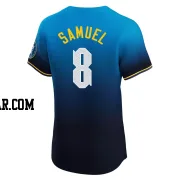 Juan Samuel Men's Philadelphia Phillies Blue Elite 2024 City Connect Jersey