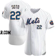 Juan Soto Men's New York Mets White Authentic Home Jersey