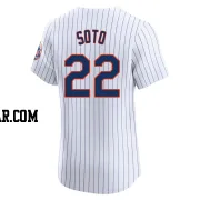 Juan Soto Men's New York Mets White Elite Home Jersey