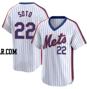 Juan Soto Men's New York Mets White Limited Cooperstown Collection Jersey