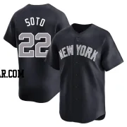 Juan Soto Men's New York Yankees Navy Limited Alternate Jersey