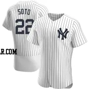 Juan Soto Men's New York Yankees White Authentic Home Jersey