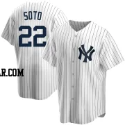 Juan Soto Men's New York Yankees White Replica Home Jersey