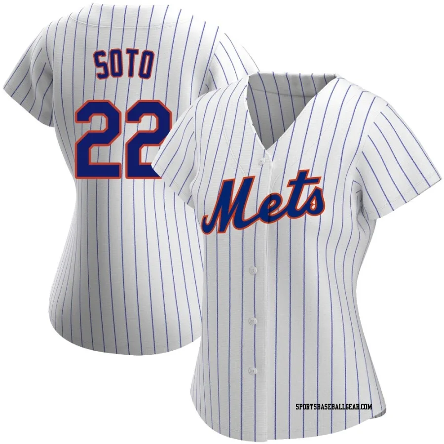 Juan Soto Women's New York Mets White Authentic Home Jersey