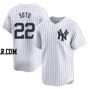 Juan Soto Youth New York Yankees White Limited Yankee Home Jersey