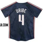 Juan Uribe Toddler Cleveland Guardians Navy Limited Preschool & 2024 City Connect Jersey