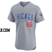 Julian Merryweather Men's Chicago Cubs Gray Elite Road Jersey