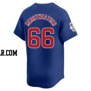 Julian Merryweather Men's Chicago Cubs Royal Limited Alternate Jersey