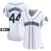 Julio Rodriguez Women's Seattle Mariners White Limited Home Jersey