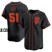 Jung Hoo Lee Men's San Francisco Giants Black Limited Alternate Jersey