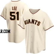 Jung Hoo Lee Men's San Francisco Giants Cream Replica Home Jersey