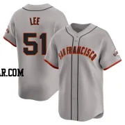 Jung Hoo Lee Men's San Francisco Giants Gray Limited Away Jersey