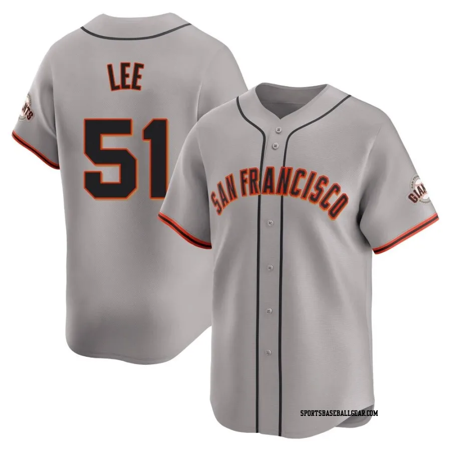 Jung Hoo Lee Men's San Francisco Giants Gray Limited Away Jersey