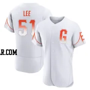 Jung Hoo Lee Men's San Francisco Giants White Authentic 2021 City Connect Jersey