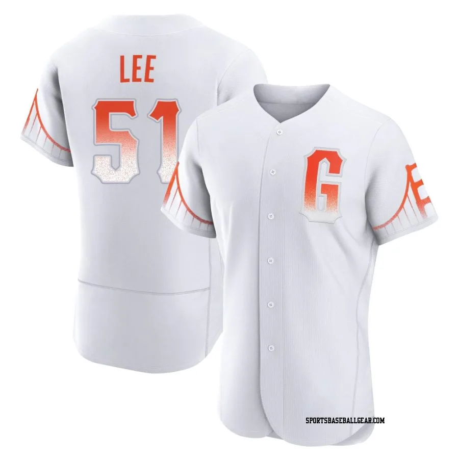 Jung Hoo Lee Men's San Francisco Giants White Authentic 2021 City Connect Jersey