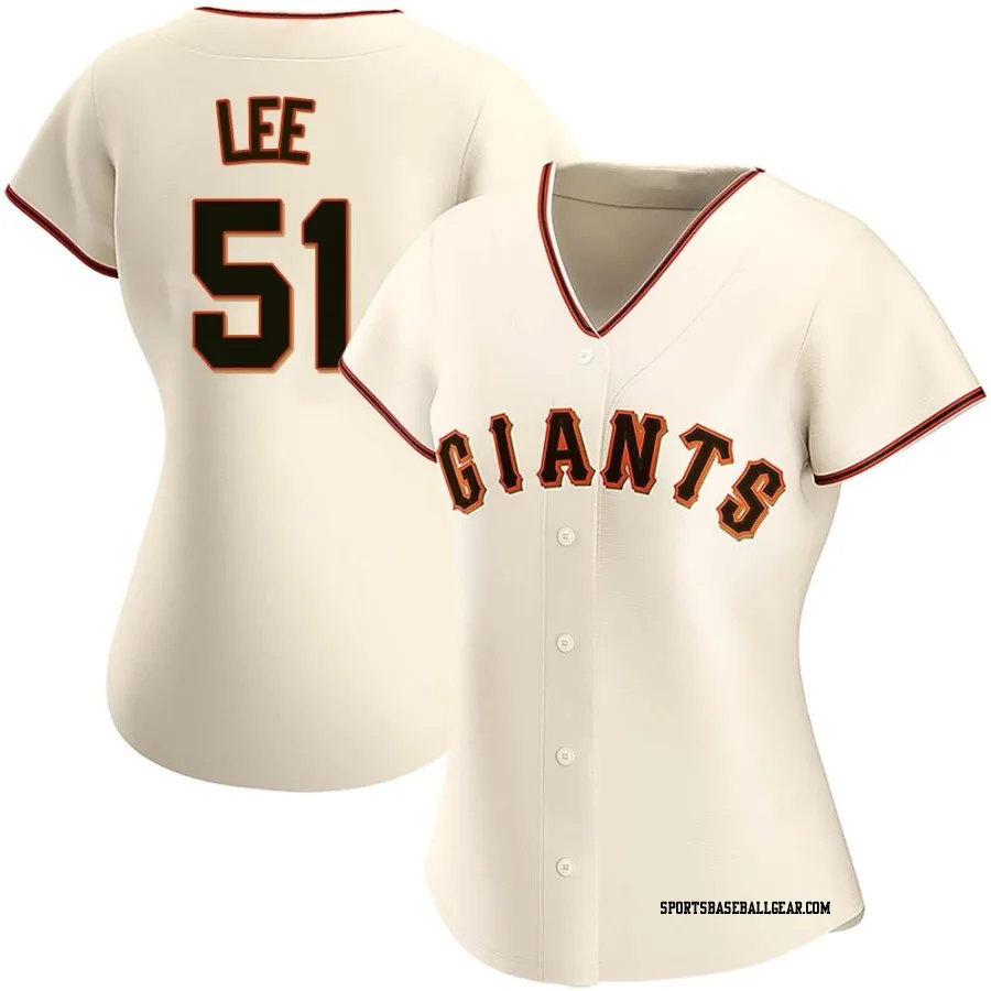 Jung Hoo Lee Women's San Francisco Giants Cream Replica Home Jersey