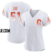 Jung Hoo Lee Women's San Francisco Giants White Authentic 2021 City Connect Jersey