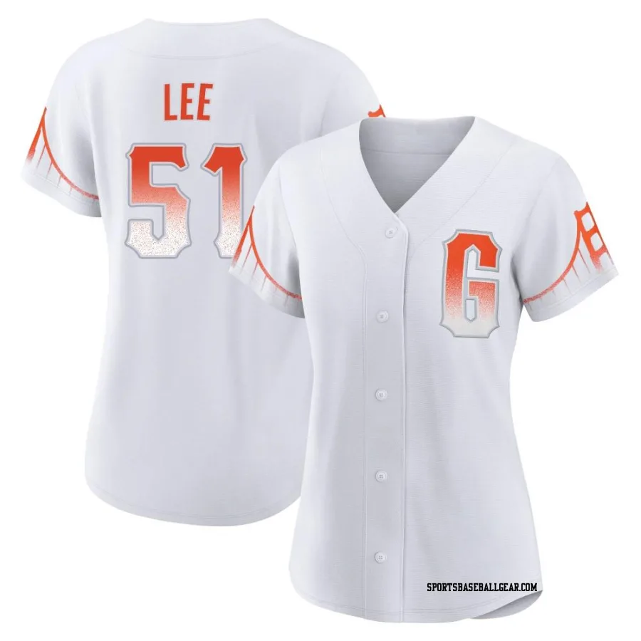 Jung Hoo Lee Women's San Francisco Giants White Authentic 2021 City Connect Jersey