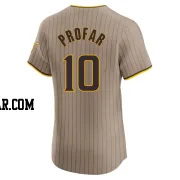 Jurickson Profar Men's San Diego Padres Brown Elite Alternate Jersey