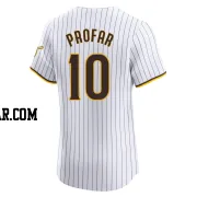 Jurickson Profar Men's San Diego Padres White Elite Home Jersey