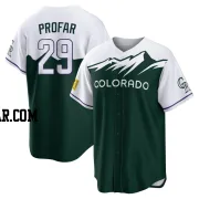 Jurickson Profar Youth Colorado Rockies Green Replica 2022 City Connect Jersey