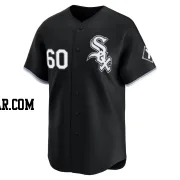 Justin Anderson Men's Chicago White Sox Black Limited Alternate Jersey