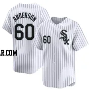 Justin Anderson Men's Chicago White Sox White Limited Home Jersey