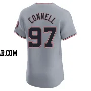 Justin Connell Men's Washington Nationals Gray Elite Road Jersey