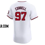 Justin Connell Men's Washington Nationals White Elite Home Jersey