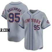 Justin Hagenman Men's New York Mets Gray Limited Away Jersey