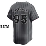 Justin Hagenman Men's New York Mets Limited Graphite 2024 City Connect Jersey