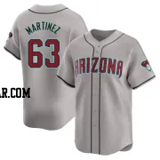 Justin Martinez Men's Arizona Diamondbacks Gray Limited Away Jersey