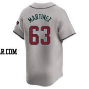 Justin Martinez Men's Arizona Diamondbacks Gray Limited Away Jersey