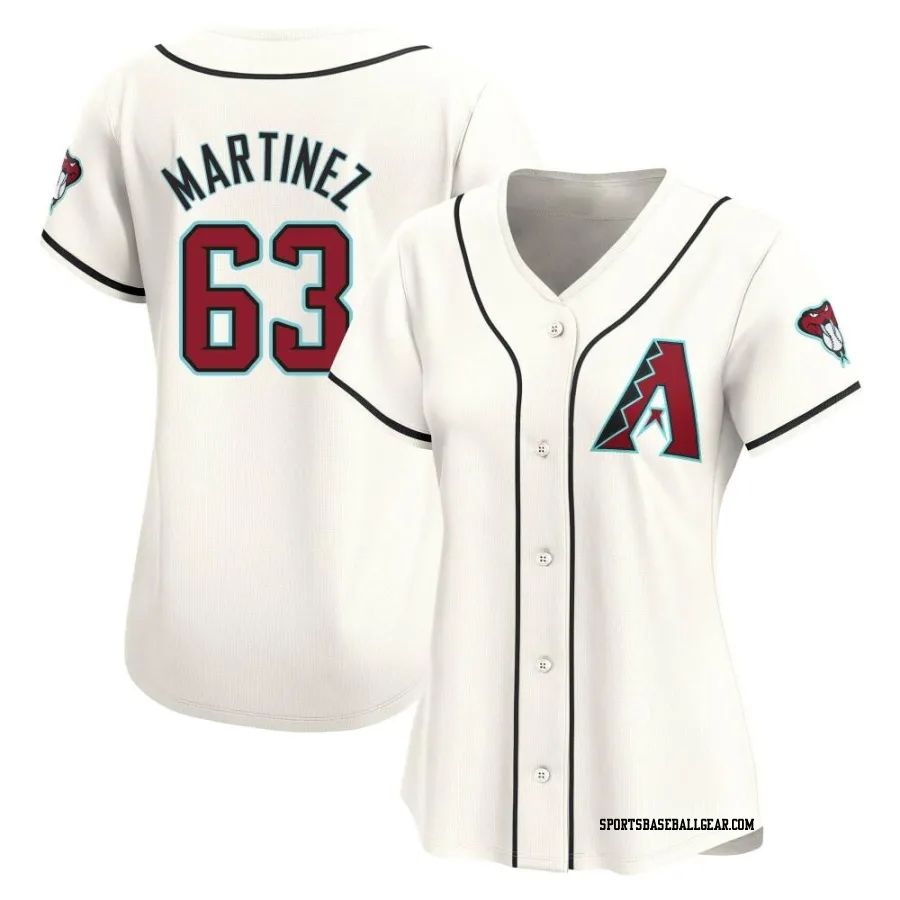 Justin Martinez Women's Arizona Diamondbacks White Limited Home Jersey