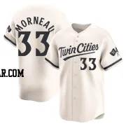 Justin Morneau Men's Minnesota Twins Cream Limited Alternate Jersey