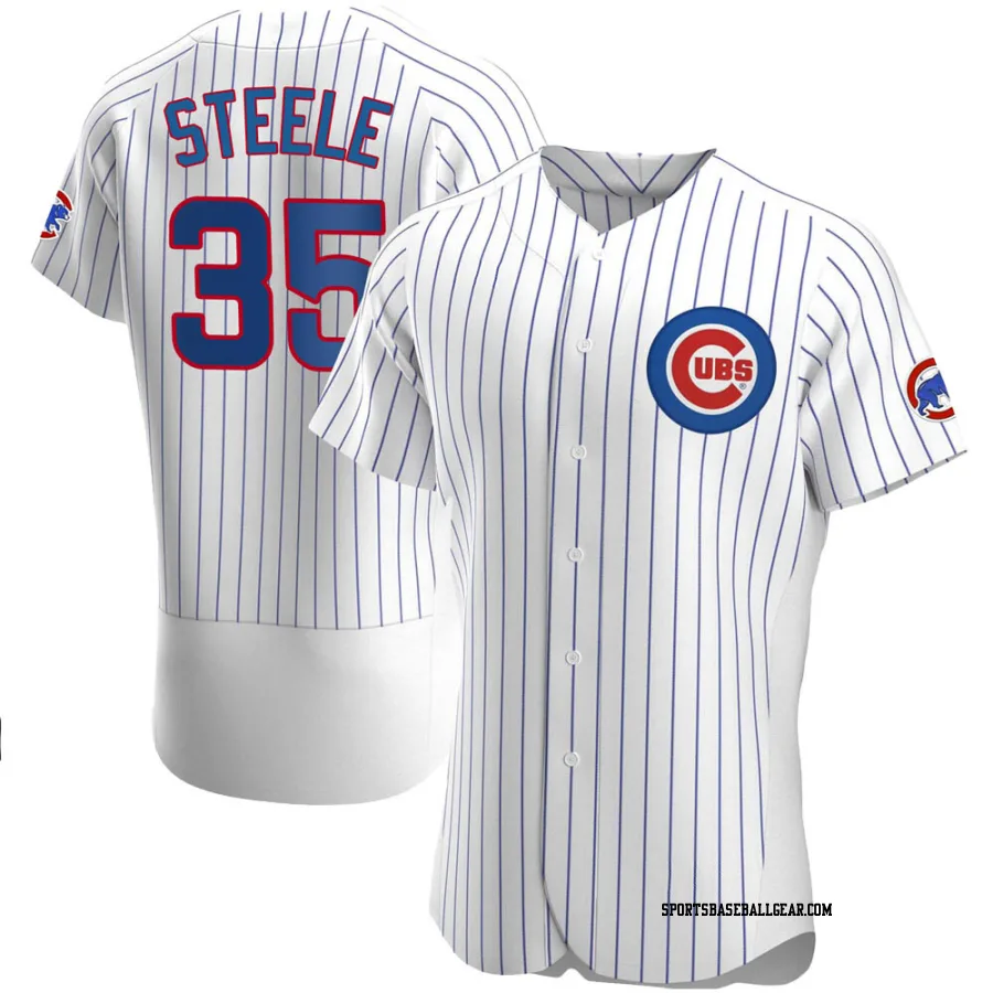 Justin Steele Men's Chicago Cubs White Authentic Home Jersey