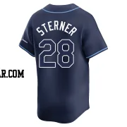 Justin Sterner Men's Tampa Bay Rays Navy Limited Away Jersey